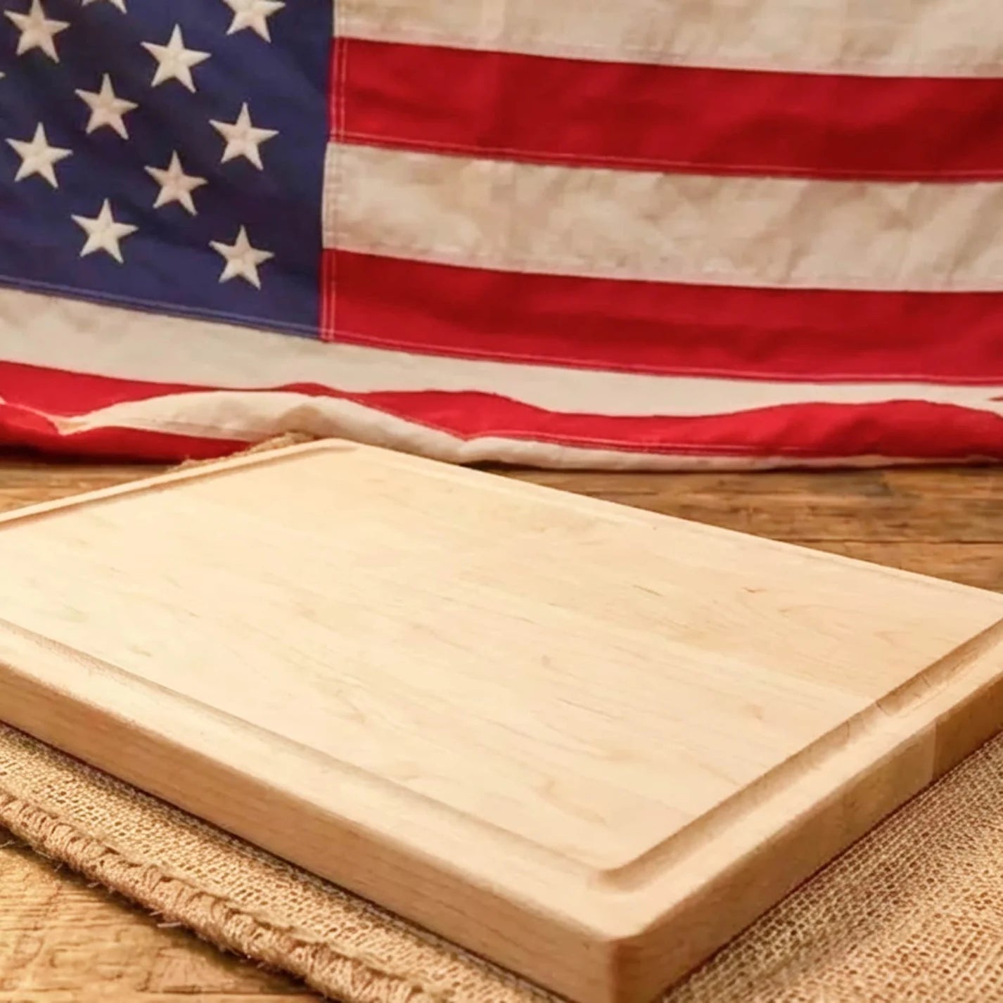 Personalized Solid Maple Cutting Board – Made in the USA